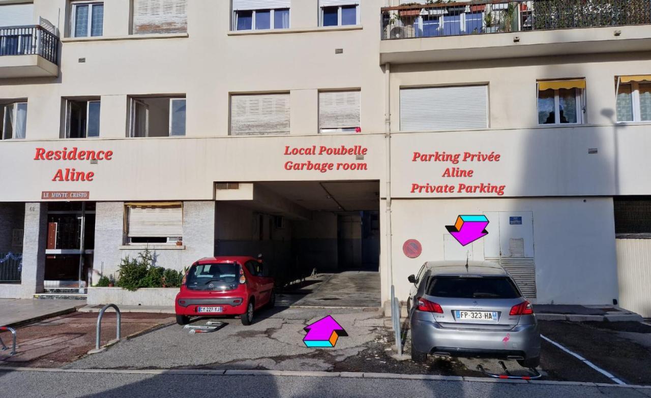 Nice Charmant 3 Pieces Proche Mer Parking Dış mekan fotoğraf